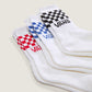 CALZE  CREW CHECKERBOARD 3 PAIRS