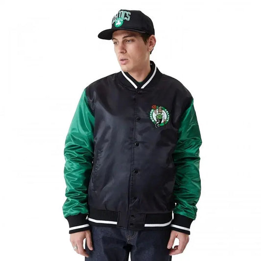 BOMBER BOSTON CELTICS NBA SATIN