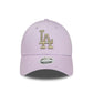 CAPPELLINO WOMEN LA DODGERS METALLIC LOGO 9FORTY