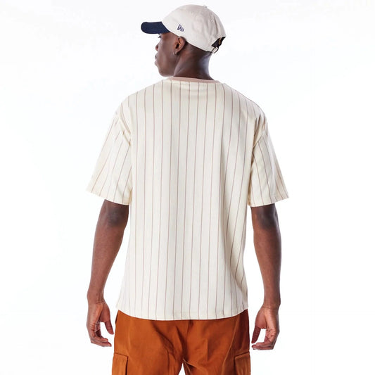 T-SHIRT OVERSIZE PINSTRIPE