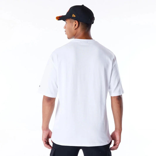 T-SHIRT OVERSIZE FLAG FLAME