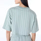 T-SHIRT PINSTRIPE CROP