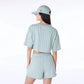 T-SHIRT PINSTRIPE CROP