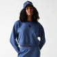 FELPA CROP LA DODGERS MLB ESSENTIAL MIDI