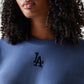FELPA CROP LA DODGERS MLB ESSENTIAL MIDI