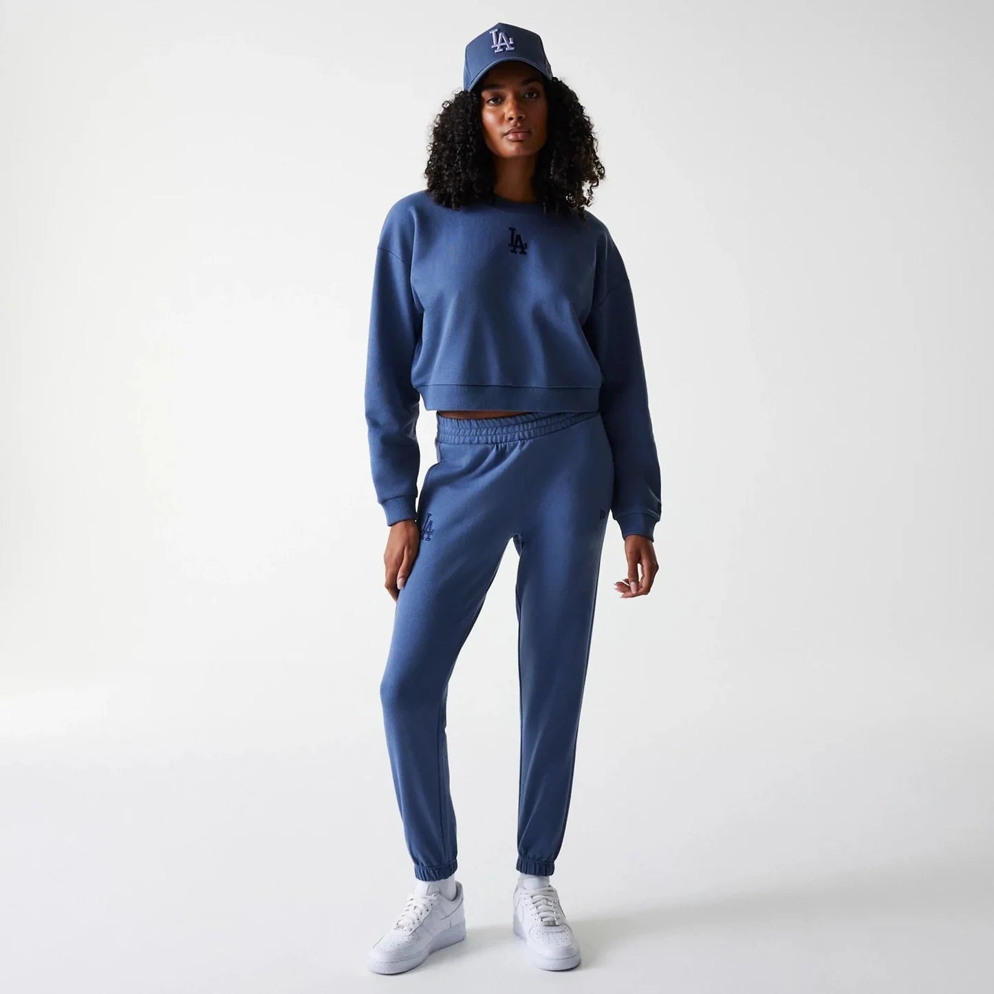 FELPA CROP LA DODGERS MLB ESSENTIAL MIDI