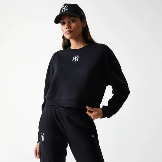 FELPA CROP NY YANKEES MLB ESSENTIAL MIDI