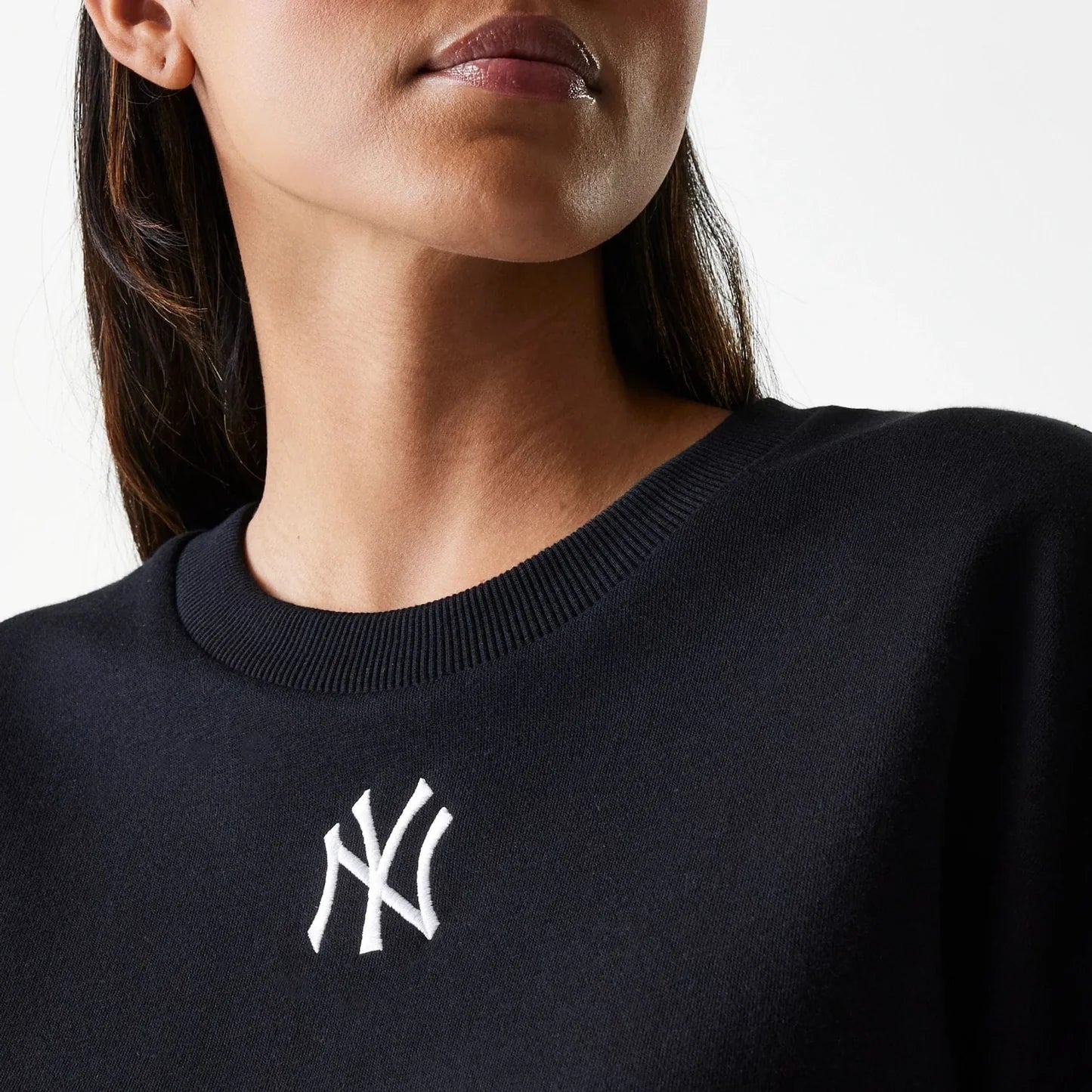 FELPA CROP NY YANKEES MLB ESSENTIAL MIDI