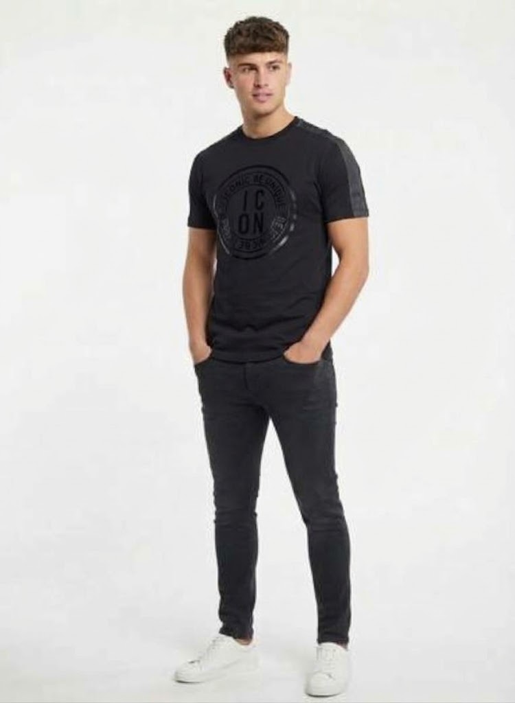 T-SHIRT UOMO ICON BANDE LATERALI