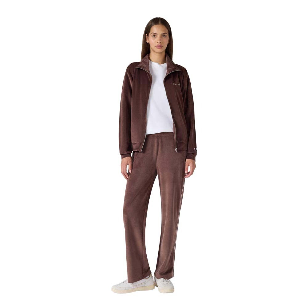 TUTA DONNA CHAMPION SPORTIVA IN CINIGLIA – CIOCCOLATO