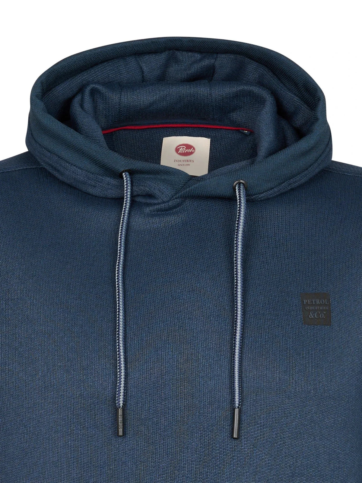 FELPA UOMO CON CAPPUCCIO IN COTONE BIOLOGICO PETROL INDUSTRIES REGULAR FIT