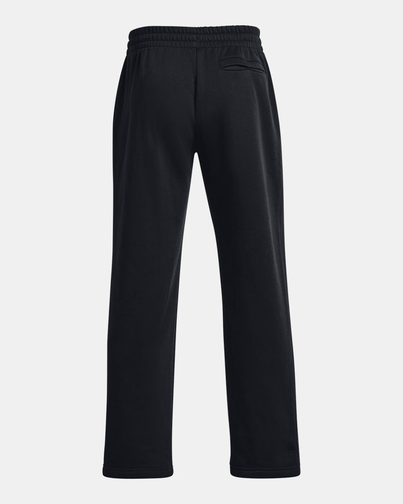 PANTALONI TUTA UOMO UNDER ARMOUR ICON FLEECE IN MISTO COTONE – NERO