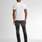 JEANS SLIM FIT UOMO PETROL INDUSTRIES SEAHAM EVERGLADES IN COTONE BIOLOGICO – BLACK STONE/ GRIGIO SCURO