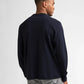 MAGLIA A MANICHE LUNGHE UOMO IN COTONE PETROL INDUSTRIES – REGULAR FIT ROYAL NAVY