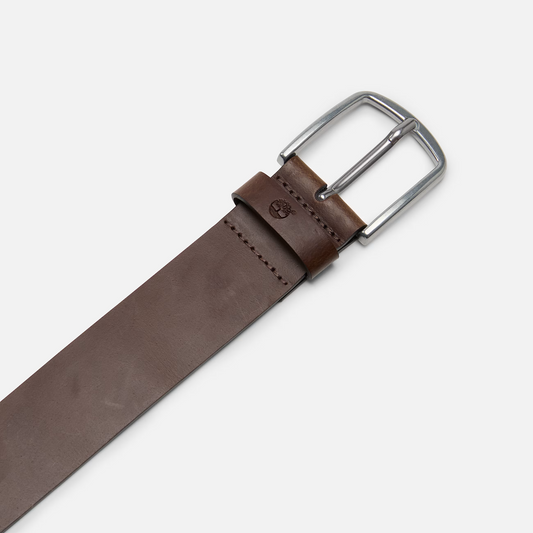 CINTURA UOMO TIMBERLAND BLUFF POINT IN PELLE – MARRONE