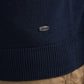 MAGLIONE UOMO GIROCOLLO IN MAGLIA FINE NAVY BLUE PETROL INDUSTRIES – REGULAR FIT