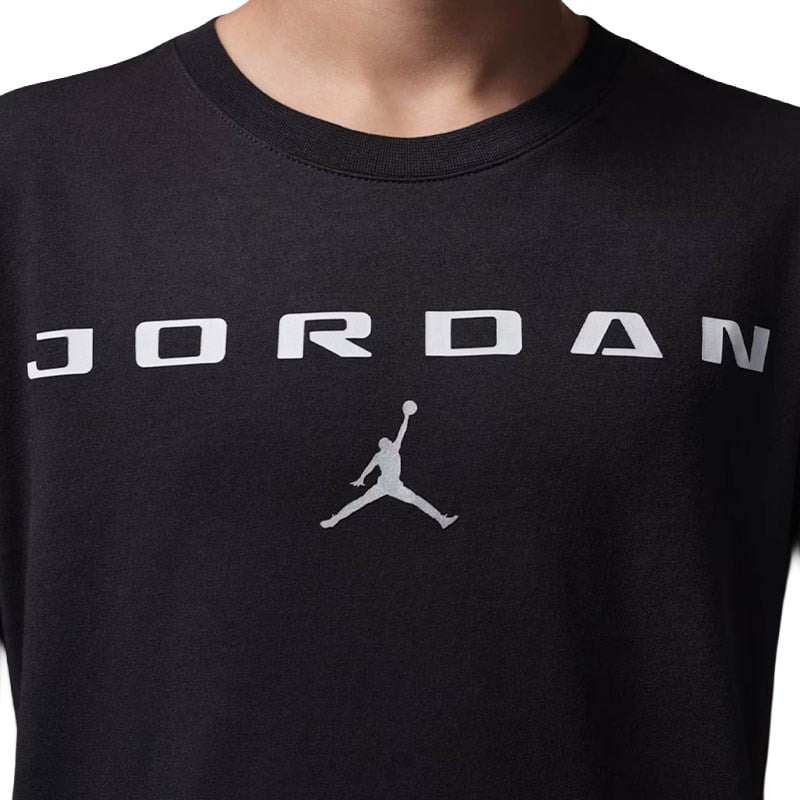 T-SHIRT RAGAZZO JORDAN KIDS BROOKLYN GFX – NERO