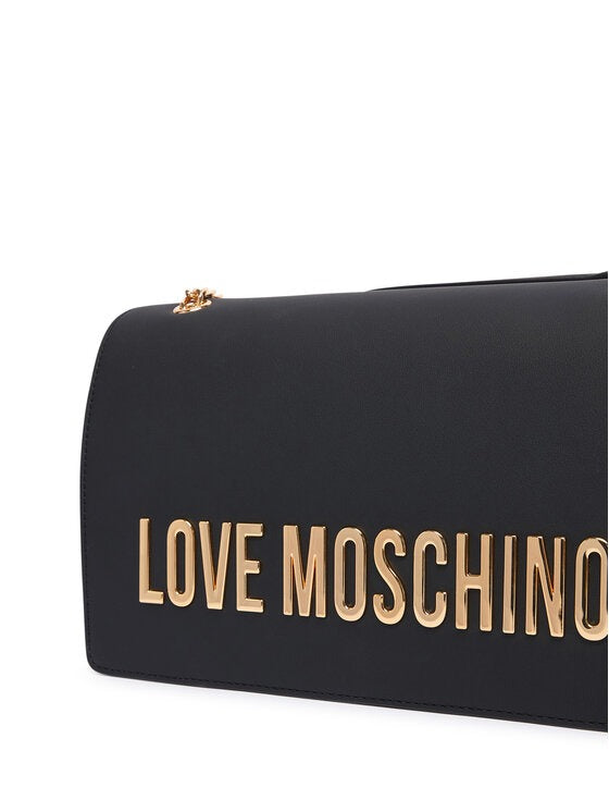 BORSA DONNA LOVE MOSCHINO MAXILOOK SMALL – NERO