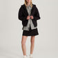 FELPA DONNA VANS SALTON CON CAPPUCCIO E ZIP – NERO