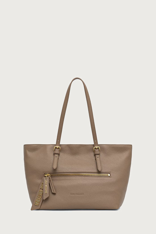 BORSA SHOPPER DONNA LOVE MOSCHINO IN SIMILPELLE – NOCCIOLA