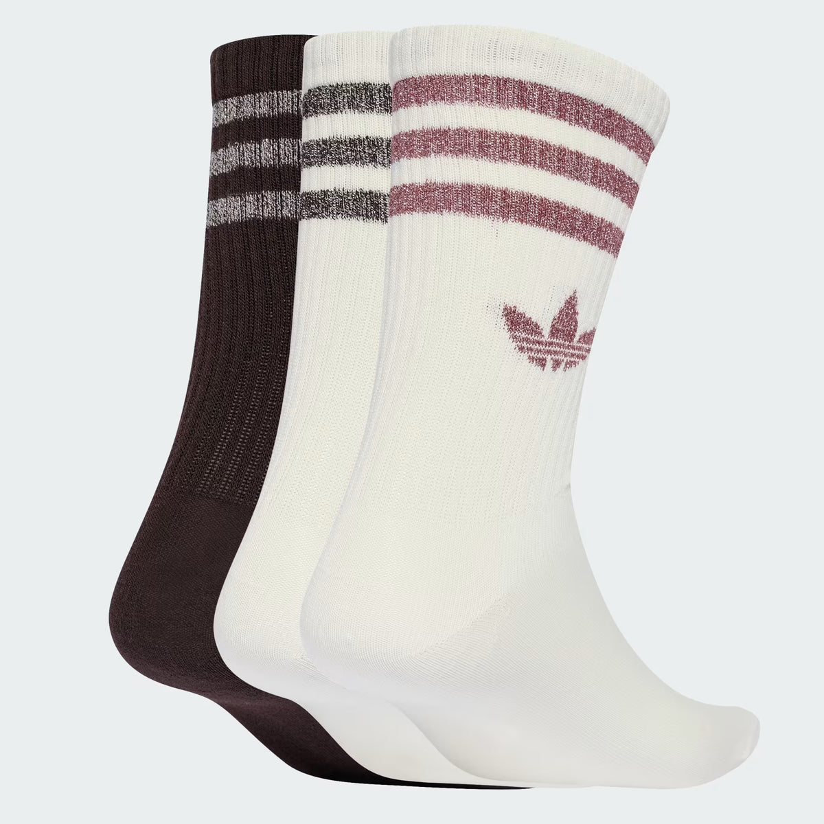 CALZE GLITTER 3 STRIPES