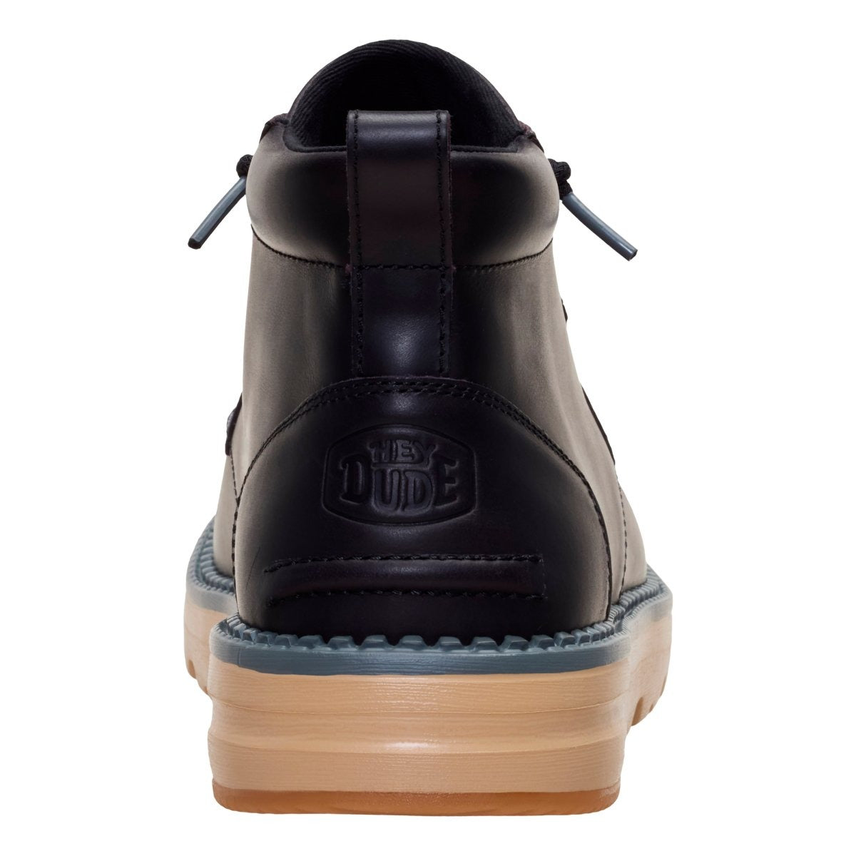 POLACCHINE UOMO HEY DUDE FLINT BOOT LEATHER – NERO