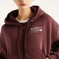 FELPA DONNA NEW BALANCE TRACKSIDE FLEECE FULL ZIP – BORDEAUX
