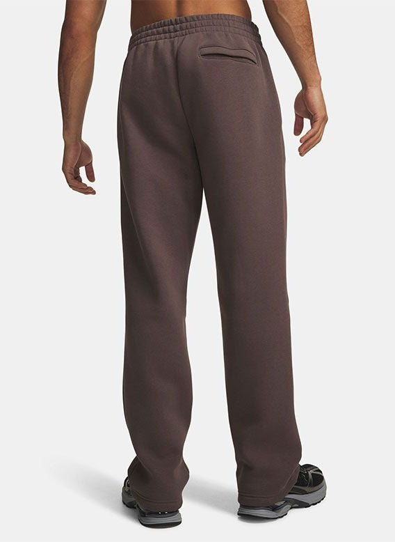 PANTALONI TUTA UOMO UNDER ARMOUR ICON FLEECE IN MISTO COTONE – PEPPERCORN / MARRONE
