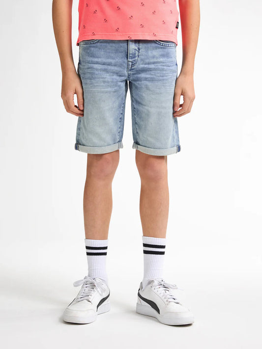 SHORT BOYS DENIM JACKSON VALENCIA