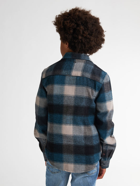CAMICIA BOYS CLACKAMAS CHECKED