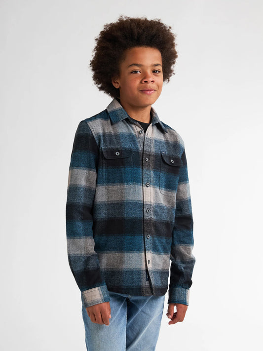 CAMICIA BOYS CLACKAMAS CHECKED
