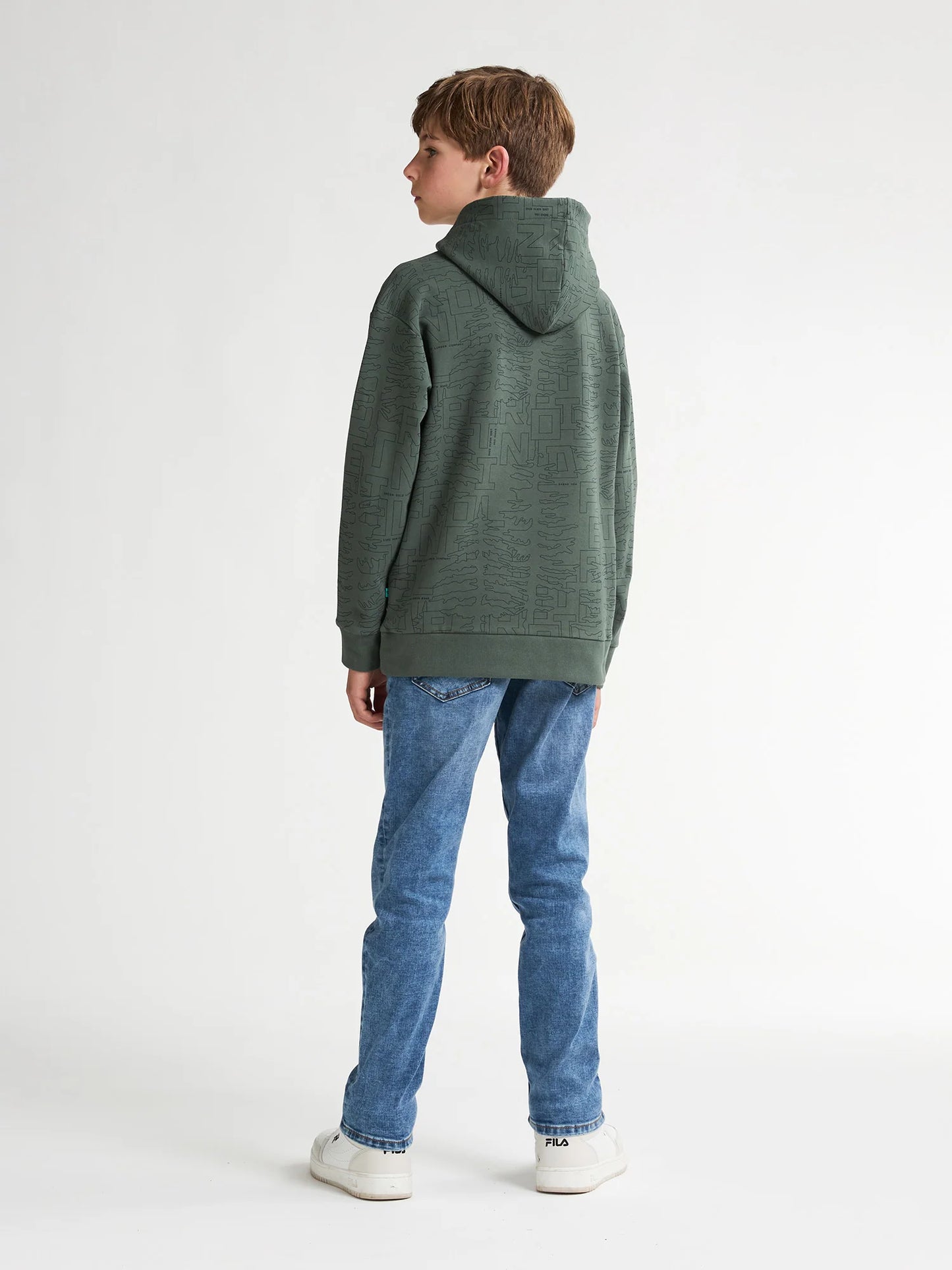 FELPA BOYS ALL-OVER PRINT RIDGE
