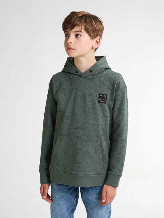 FELPA BOYS ALL-OVER PRINT RIDGE