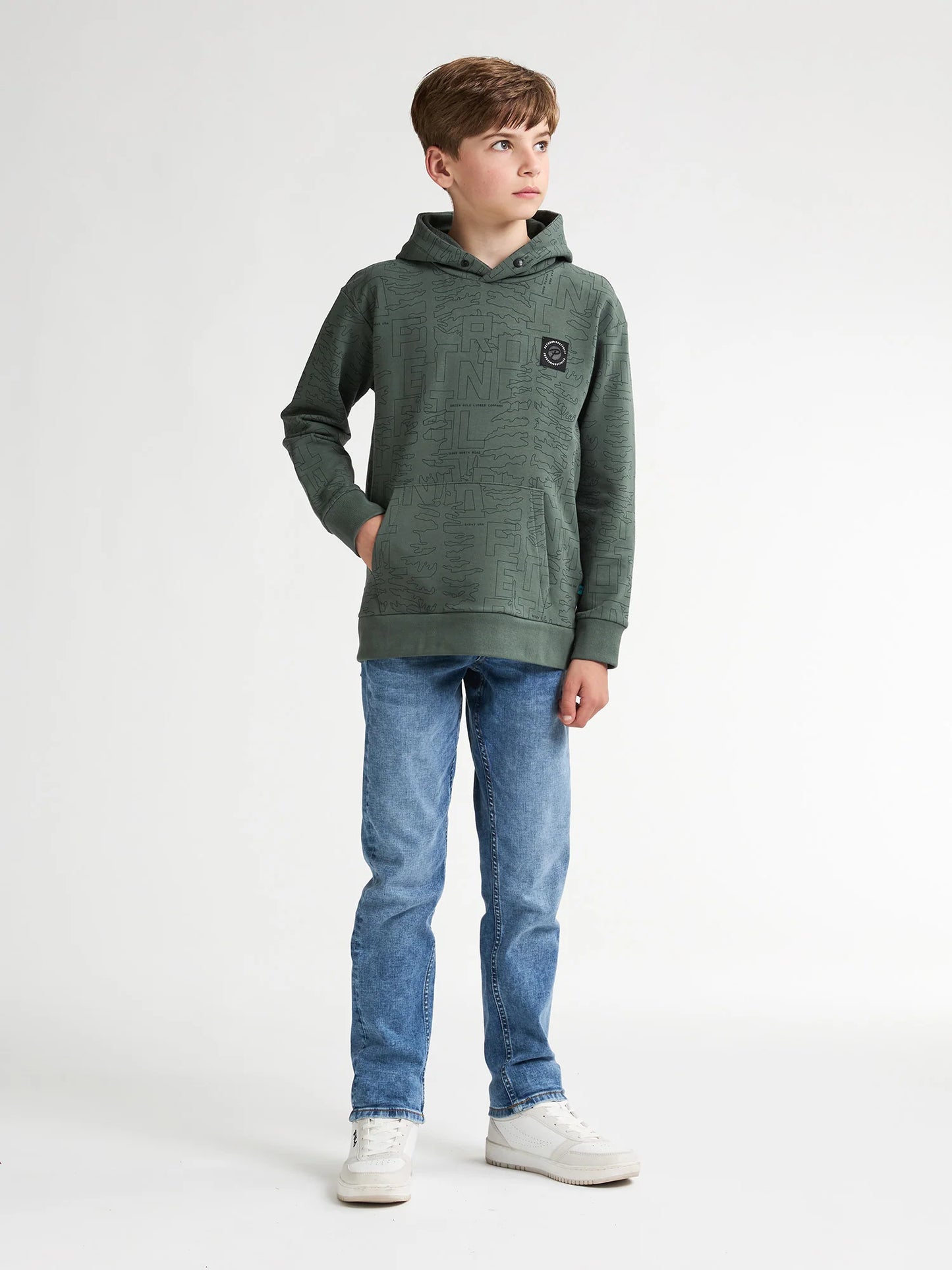 FELPA BOYS ALL-OVER PRINT RIDGE