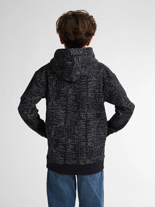 FELPA BOYS ALL-OVER PRINT RIDGE