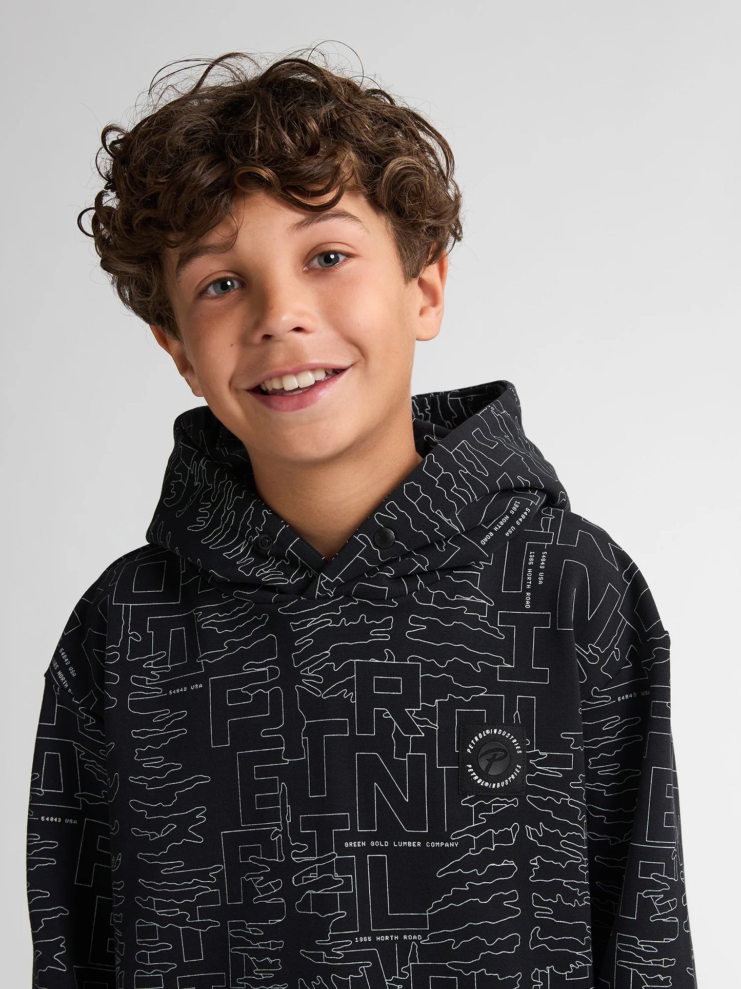 FELPA BOYS ALL-OVER PRINT RIDGE