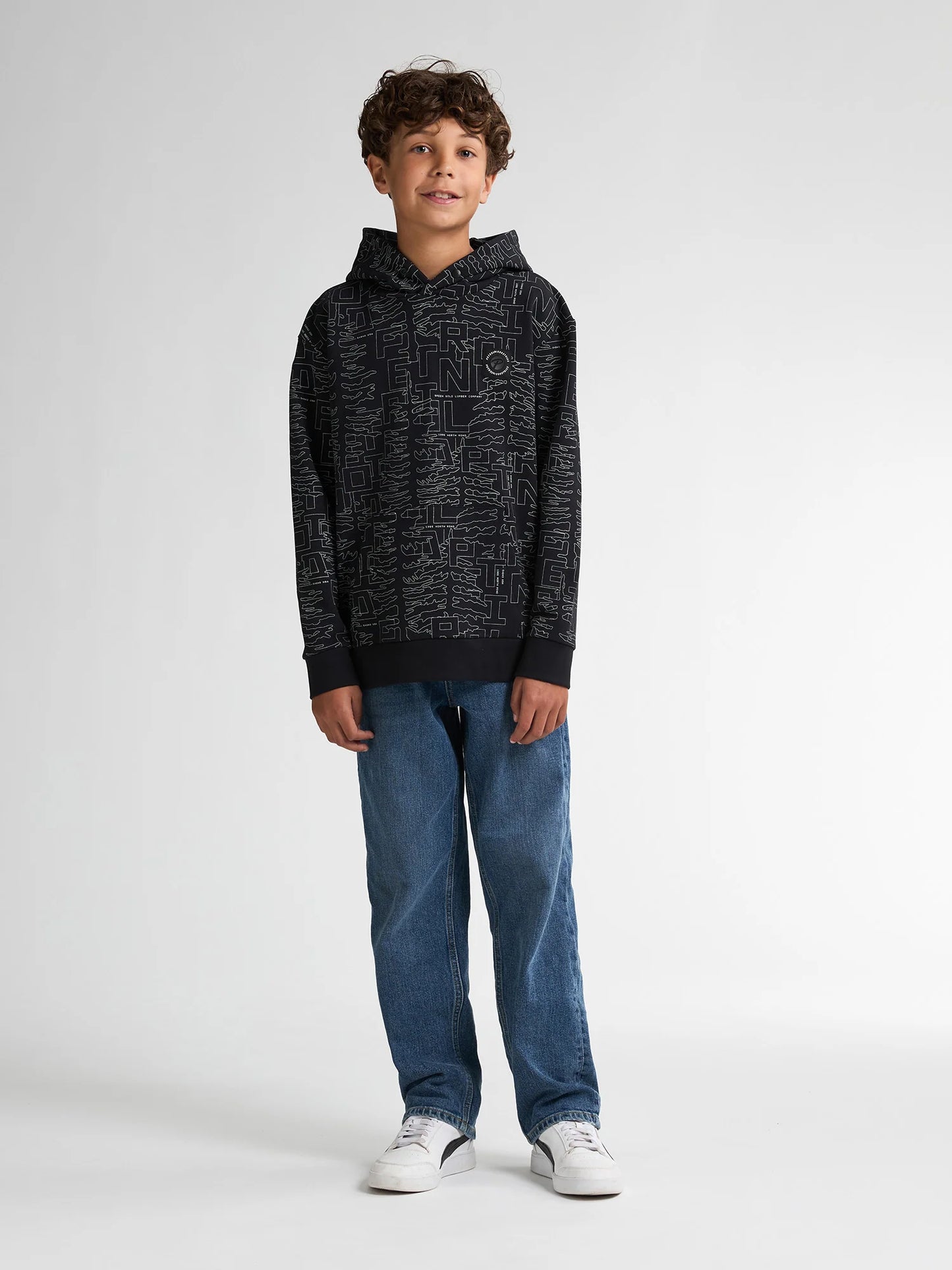 FELPA BOYS ALL-OVER PRINT RIDGE