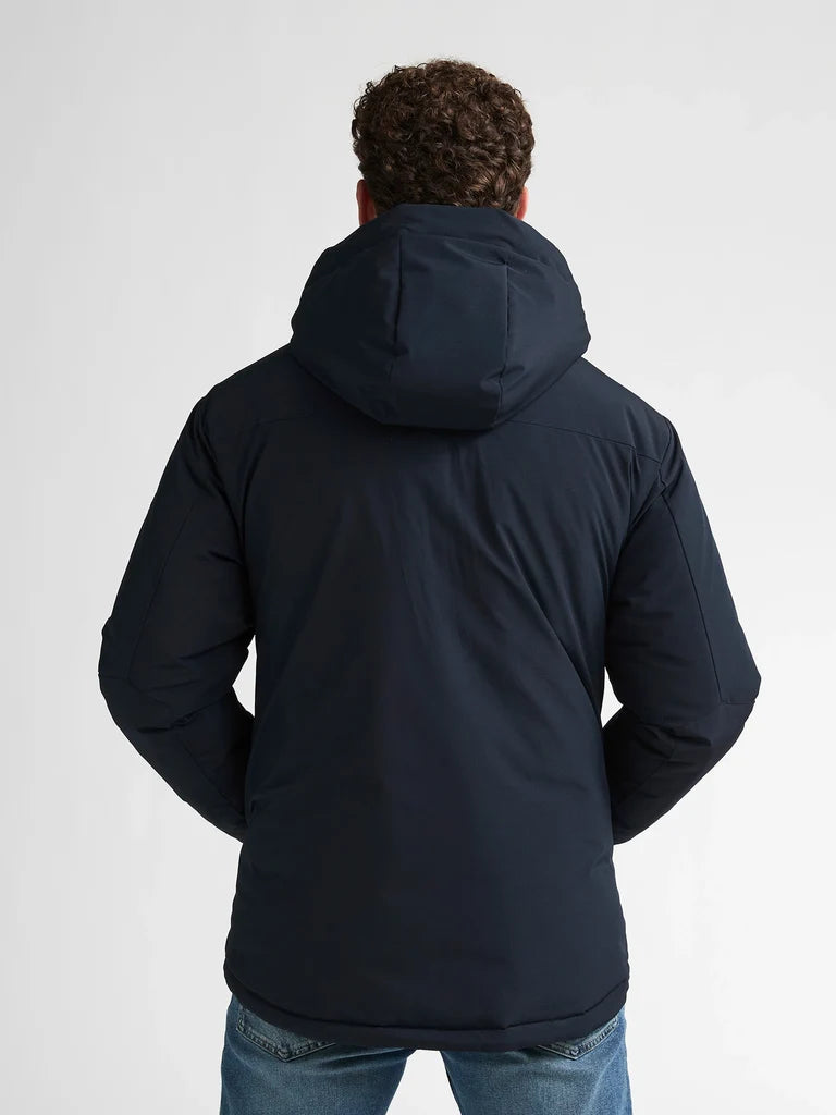 PARKA UOMO CON CAPPUCCIO PETROL INDUSTRIES – NERO