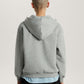 FELPA DONNA VANS SALTON CON CAPPUCCIO E ZIP – GRIGIO