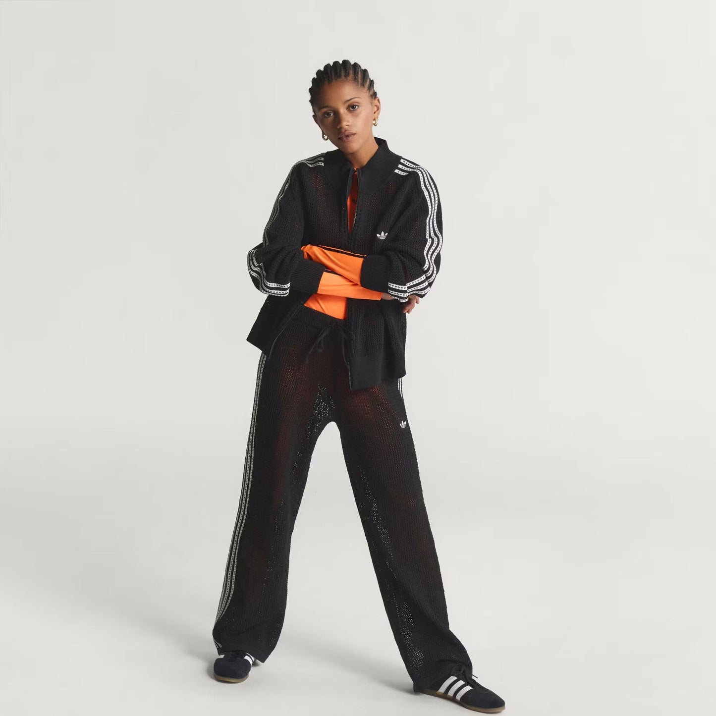 PANTALONI KNITTED CROCHET FIREBIRD