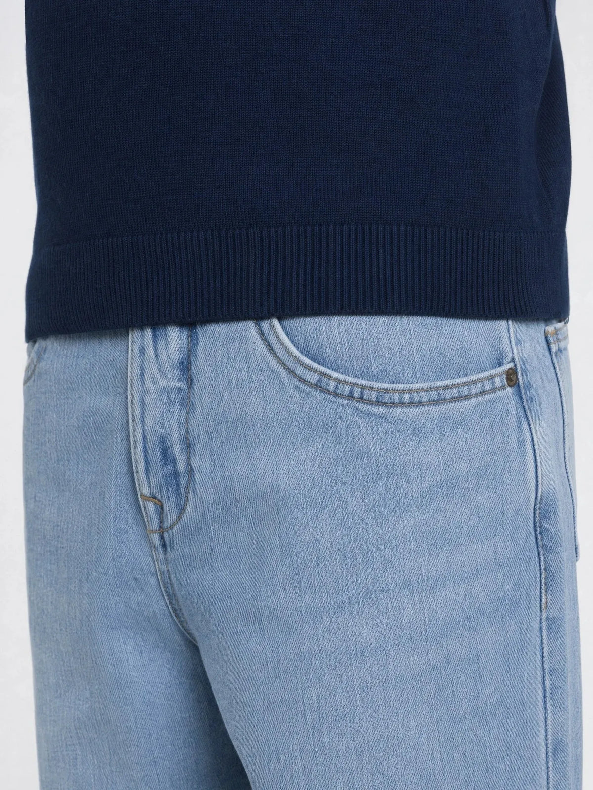 JEANS RAGAZZO PETROL INDUSTRIES LENNOX LOOSE FIT IN COTONE BIOLOGICO – LIGHT VINTAGE / BLU CHIARO