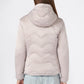 GIACCA DONNA CHAMPION IMBOTTITA CON CAPPUCCIO – BEIGE