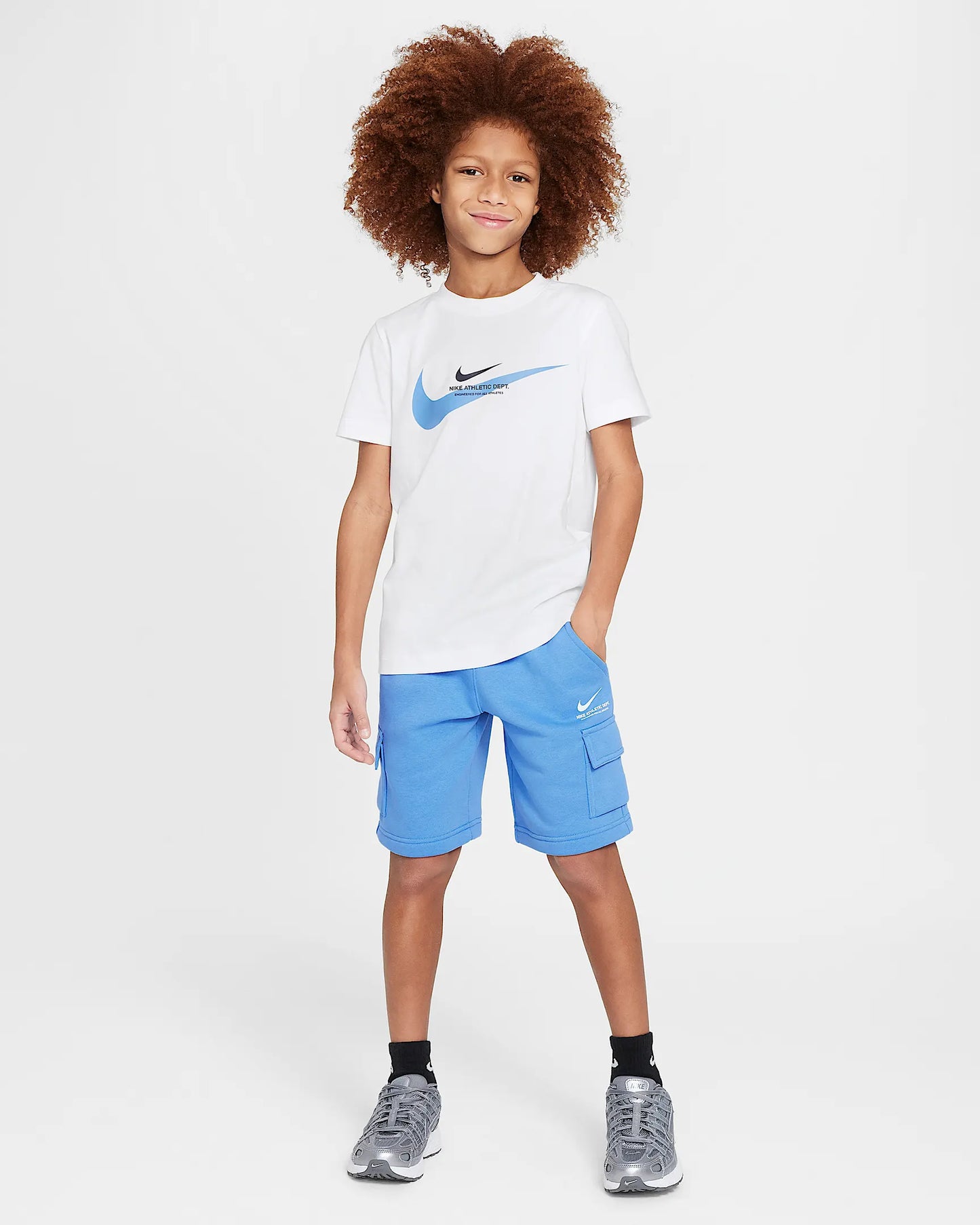 T-SHIRT BOYS SWOOSH