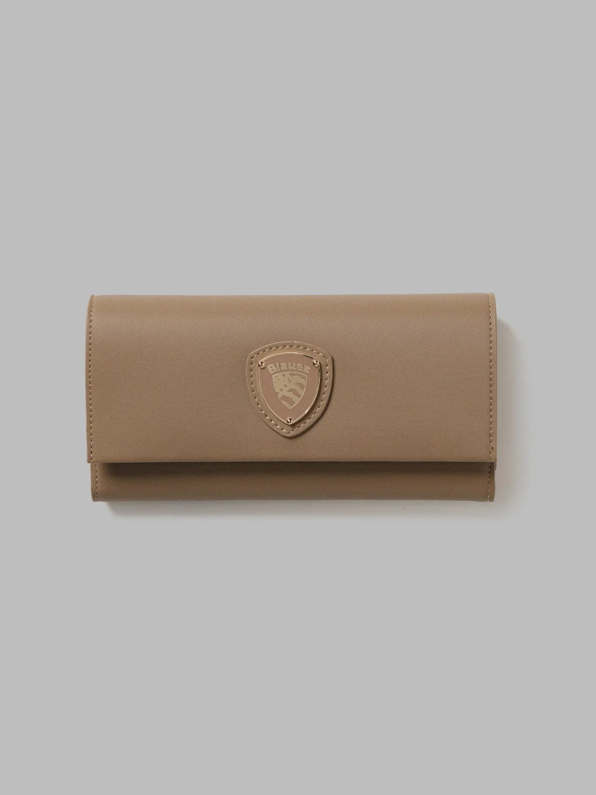 PORTAFOGLIO DONNA BLAUER FENNY05 NYLON – NERO BEIGE