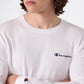MAGLIA UOMO CHAMPION ICONS MANICA LUNGA – BIANCO