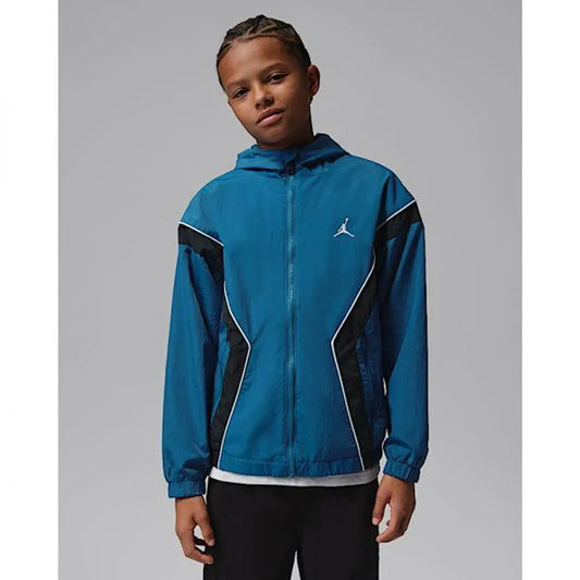 GIACCA RAGAZZO JORDAN JDB ESSENTIALS DRAFT – BLU