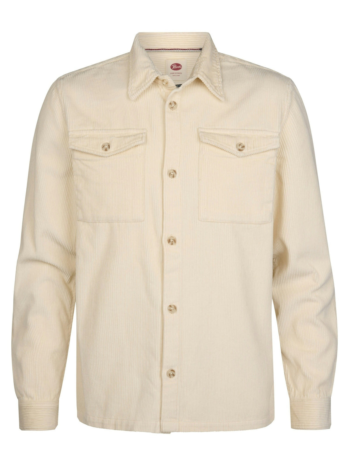 CAMICIA UOMO A MANICHE LUNGHE PETROL INDUSTRIES – BEIGE