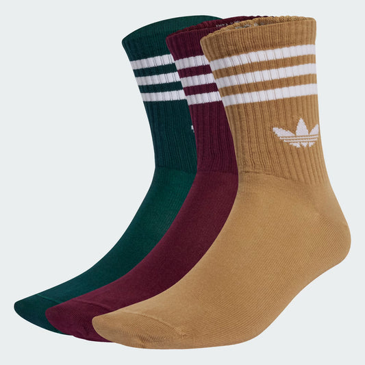 CALZE MID-CUT CREW 3 PAIRS
