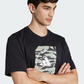 T-SHIRT CAMO SHAPE GRAPHIC