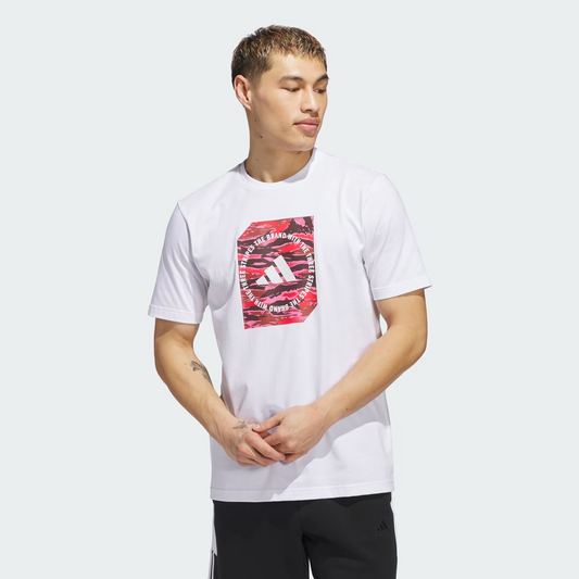 T-SHIRT CAMO SHAPE GRAPHIC